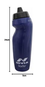 Nivia Radar Sippers Bottle for Sports Cycling, Gym & Running Bottle, training, Exercise, & Fitness, with Portable, Light Weight, & Leakproof with Quick-Grip, 625ml (Navy/Blue, Polyethylene, Pack of 1) - Image 6