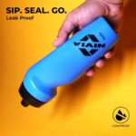 Nivia Radar Sippers Bottle for Sports Cycling, Gym & Running Bottle for Training, Exercise, Fitness- Portable, Light Weight, & Leakproof with Quick-Grip, 600ml (Royal/Blue) Low Density| Polyethylene - Image 5