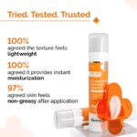 The Derma Co 1% Hyaluronic Sunscreen Aqua Gel SPF 50 PA++++ | Hydrating, Lightweight & Non-Greasy | No White Cast | Broad Spectrum & Blue Light Protection | Clinically Tested - (In-Vivo) | 50 g - Image 7