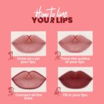 MARS Matte Lip Liner | One Swipe Smooth Application | Long Lasting Lip Pencil (1.4gm) (04-SCANDALOUS BROWN) - Image 5