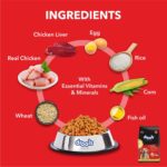 Drools Puppy Dry Dog Food 1.2Kg Pack | Chicken and Egg Flavour | Optimal Growth | Healthy Coat & Skin | Strong Immune System | Enhanced Palatability - Image 3