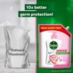 Dettol Liquid Handwash Refill – Skincare Hand Wash- 1350ml | pH Balanced | 10x Better Germ Protection - Image 3
