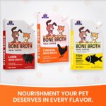 Dr.Pets Chicken Bone Broth for Dogs & Cats, Dog Food Meal Topper, Human Grade Preservative Free, Dog Treats for All Life Stages, Natural Supplements -Parent (Pack of 1) - Image 6