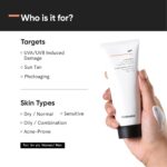 Minimalist Cream Sunscreen SPF 50 Lightweight With Multi-Vitamins, No White Cast, Broad Spectrum PA ++++ Acne Safe For Unisex, 50g - Image 6