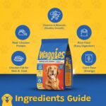 Adult Dog Dry Food 1 kg, Chicken with Vitamins, Balanced Diet for Adult Dogs, Promotes Digestive Health, Healthy Skin & Coat, Strong Muscles, for All Breeds & Sizes - Image 6