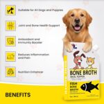 Dr.Pets Fish Bone Broth for Cats & Dogs (100ml) Food Topper, Human Grade Preservative Free, Cat/Dog Wet Food Soup for All Life Stages, Natural Supplements with Natural Collagen Pack of 1 - Image 3