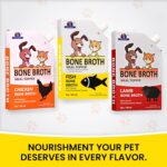 Dr.Pets Fish Bone Broth for Cats & Dogs (100ml) Food Topper, Human Grade Preservative Free, Cat/Dog Wet Food Soup for All Life Stages, Natural Supplements with Natural Collagen Pack of 1 - Image 8
