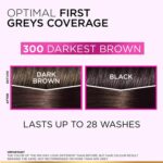 L'Oréal Paris Casting Crème Gloss Hair Color With Glycolic Gloss Complex | 5X Glossier Hair Color | Shade 300 - Darkest Brown | 60g + 40ml + 60g - Image 5