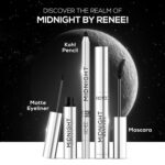 RENEE Midnight Kohl Kajal Pencil | Waterproof, Smudgeproof With Sharpener | 24 Hours Long Stay | Darkest Black | One Swipe Application | Vitamin E, Olive Oil and Castor Oil | Matte Finish |1.5 Gm - Image 8