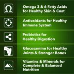 Meat Up Adult Dry Dog Food 3kg + 3kg (Free) 6kg | 100% Vegetable | Buy 1 Get 1 | Healthy Skin and Beautiful Coat | Antioxidants | Vitamins and Minerals - Image 3