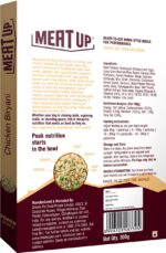 Meat Up Fresh Dog Food Chicken Biryani, for Adult & Puppy, 300gm| Buy 1 Get 1 | High Protein, 65% Real Chicken, 35% Rice & Veggies | No Preservatives | Ready to Serve | All Breeds | One Pack One Meal - Image 3