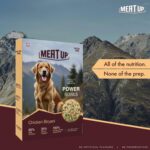 Meat Up Fresh Dog Food Chicken Biryani, for Adult & Puppy, 300gm| Buy 1 Get 1 | High Protein, 65% Real Chicken, 35% Rice & Veggies | No Preservatives | Ready to Serve | All Breeds | One Pack One Meal - Image 4