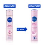 NIVEA Pearl And Beauty Deodorant, Spray, Female 72Hours, 150Ml - Image 2