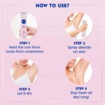 NIVEA Pearl And Beauty Deodorant, Spray, Female 72Hours, 150Ml - Image 8
