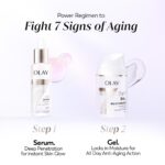 Olay 7in1 Ultra-light Gel Moisturizer | Niacinamide, Vitamin C, Collagen Peptides | Fights 7 Issues for Smooth & Glowing Skin | Normal to Oily Skin | Dermatologically Tested | Non Comedogenic | 50g - Image 11