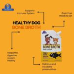 Dr.Pets Fish Bone Broth for Cats & Dogs (100ml X 4 Pack) Food Topper, Human Grade Preservative Free, Cat/Dog Wet Food Soup for All Life Stages, Natural Supplements with Natural Collagen. - Image 3
