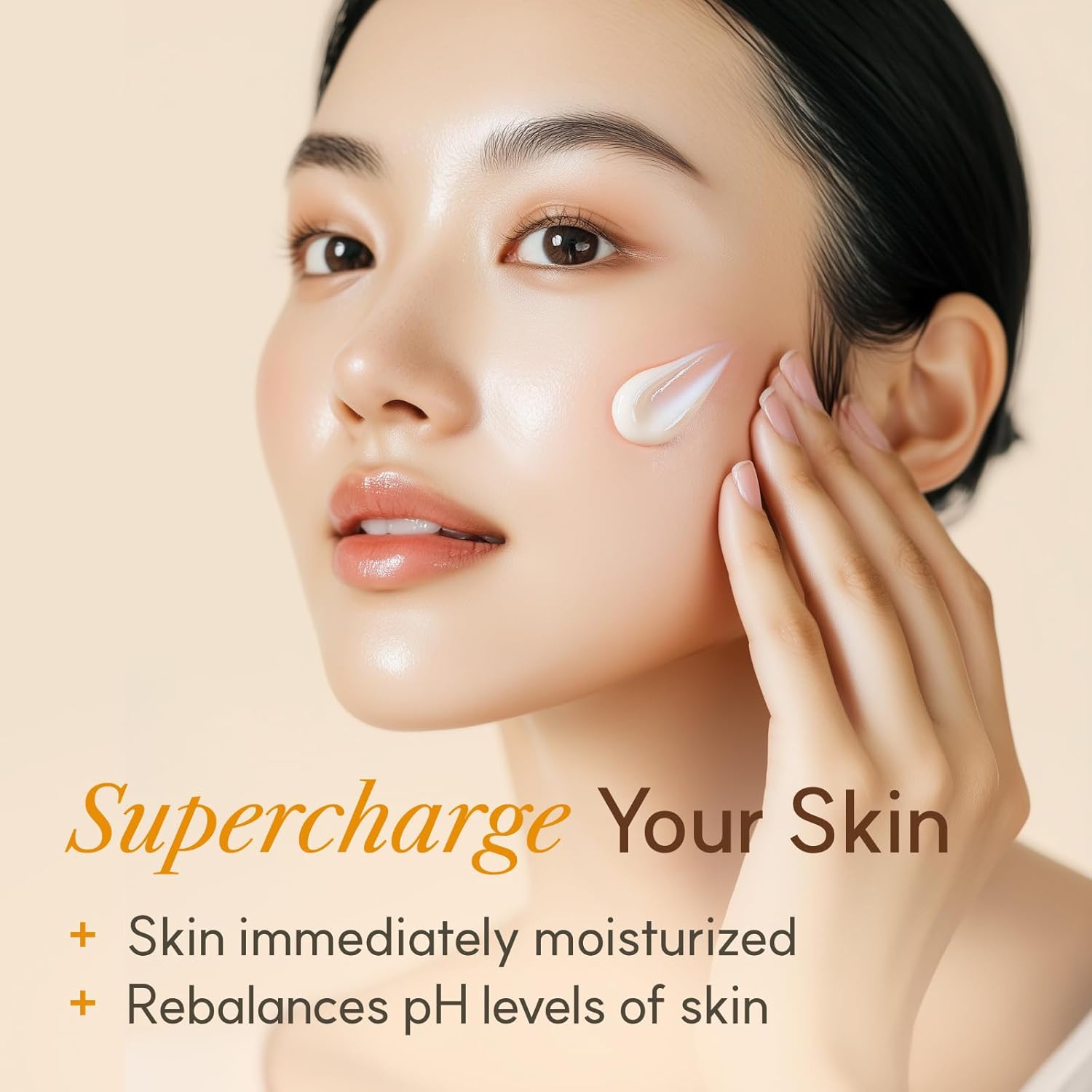 The Face Shop Rice & Ceramide Moisturizing Cream with Rice Extracts for Skin Brightening | Ceramide Moisturizer For Skin Barrier Repair | Paraben & Paraffins Free, Korean skin care products, 50ml - Image 3