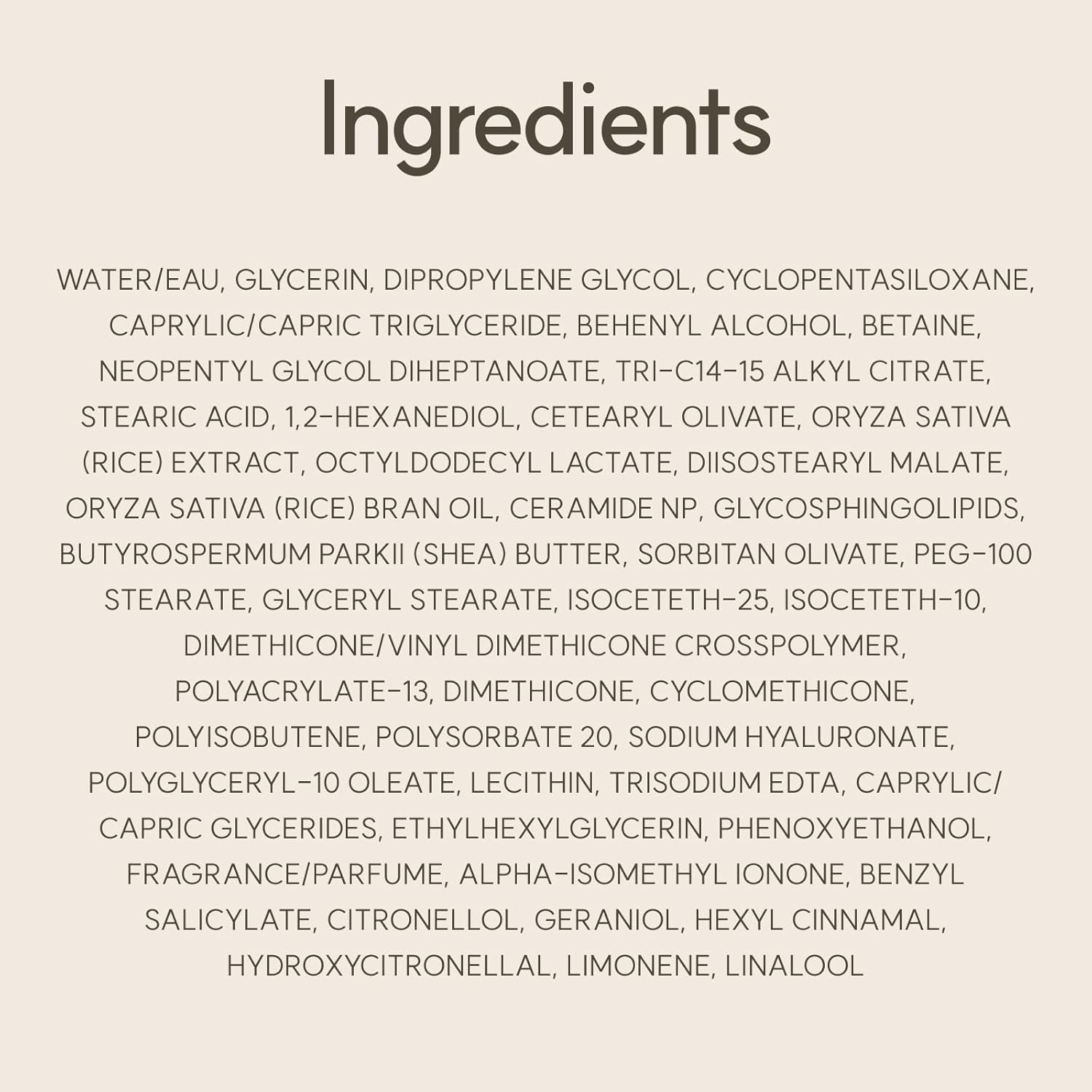 The Face Shop Rice & Ceramide Moisturizing Cream with Rice Extracts for Skin Brightening | Ceramide Moisturizer For Skin Barrier Repair | Paraben & Paraffins Free, Korean skin care products, 50ml - Image 9