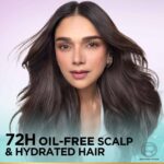 L’Oréal Paris Hyaluron Pure 72H Purifying Shampoo, For oily scalp & dry hair with salicylic and hyaluronic acid, 200 ml - Image 3