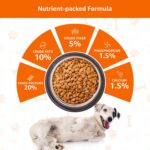 Amazon Basics Dry Dog Food | 1 Kg Trial Pack| Chicken & Rice | with Real Chicken Meat | Kibble for Adult Dogs | Packed with Protein | Suitable for All Breeds - Image 3
