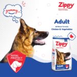 Zippy Adult Dry Dog Food - 1.2 Kg, Real Chicken & Vegetables, Nutritionally Balanced Dog Food for All Breeds, with Vitamins, Minerals, Probiotics & Salmon Oil - Image 3
