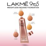 Lakme 9 to 5 Weightless Mousse Foundation Mini|| Beige Vanilla|| Natural Matte Finish Cream Foundation - Long Lasting Full Coverage Face Makeup|| 6 g - Image 6