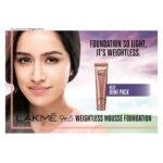 Lakme 9 to 5 Weightless Mousse Foundation Mini|| Beige Vanilla|| Natural Matte Finish Cream Foundation - Long Lasting Full Coverage Face Makeup|| 6 g - Image 7