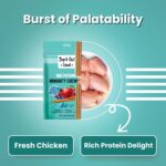 BARK OUT LOUD - Multivitamin Dog Treats, Fresh Chicken Immunity Chewstix with Omega & Zinc to Boost Health & Vitality for Dogs & Cats of All Life Stages - 100g (Pack of 1) - Image 3