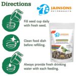 Jainsons Pet Products Big Parrot Food – 11-12 Seed Types for Parakeets, Parrots, Macaw, Budgies, Sparrows, Finches & Love Birds (900g, 1 Pack, Ideal for All Birds) - Image 5