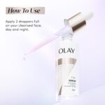 Olay 7in1 Ultra-light Face Serum | Niacinamide, Vitamin C, Collagen Peptides | Fights 7 Issues for Smooth & Glowing Skin | Normal to Oily Skin | Dermatologically Tested | Non Comedogenic | 30ml - Image 9