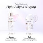 Olay 7in1 Ultra-light Face Serum | Niacinamide, Vitamin C, Collagen Peptides | Fights 7 Issues for Smooth & Glowing Skin | Normal to Oily Skin | Dermatologically Tested | Non Comedogenic | 30ml - Image 10