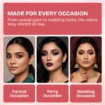 MARS 12 Shades Dance of Joy Eyeshadow Palette | Highly Pigmented and Blendable | Multicolor | Matte and Shimmer Finish (13.2g) (02-Multicolor) - Image 4