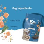 Fullr Dental Care Dog Treats | Soft & Chewy Sticks with Rosemary & Fennel | Supports Oral & Gum Health | Reduces Plaque & Tartar| Freshens Breath | Healthy Treats for All Breeds & All Life Stages, 70g - Image 3