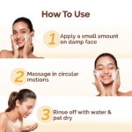 Mamaearth Ubtan Natural Glow Face Wash with Turmeric & Saffron | For Tan Removal & Skin brightening | SLS & Paraben Free | For All Skin Type | For Men & Women | 100 ml - Image 6