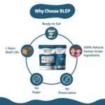 BLEP Chicken Rice Natural Dog Food 700g (7 Pak of 100g) | Zero Preservatives|Aids Joint Health & Digestion|Collagen Rich| Human Grade, Natural Wet Dog Food|Ideal for All Breeds - Image 3