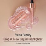 SWISS BEAUTY Drop &glow Liquid Highlighter, Face MakeUp,gold, 18ml - Image 2