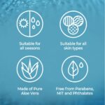 Himalaya Moisturising Aloe Vera Face Gel 100ML, Green - Image 5