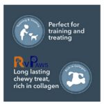 Woofy Dog Spiral munchy Rawhide chew Stick | 500gm Chicken Flavour + 500gm Mutton Flavour | Chicken and Mutton Flavours Twisted Sticks for Puppies and Dogs - Pack of 1Kg - Image 6