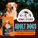Kennel Kitchen Dry Dog Food Adult 100g | Fresh Chicken with Superfoods – Pumpkin & Turmeric | Probiotics for Digestive Support | No Artificial Colors or Flavours | Complete & Balanced for All Breeds - Image 3