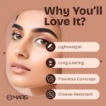 MARS SPF50 PA++++ Cancel Concealer with Radiant Natural Finish (6.0 ml) (05-SANDSTONE) | Lightweight | Medium to High Coverage | Long-Lasting & Multi-Purpose | Crease Resistant - Image 4