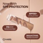 MARS SPF50 PA++++ Cancel Concealer with Radiant Natural Finish (6.0 ml) (05-SANDSTONE) | Lightweight | Medium to High Coverage | Long-Lasting & Multi-Purpose | Crease Resistant - Image 5