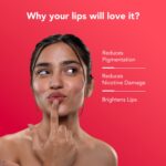 Bella Vita Organic NicoLips Lip Balm & Lip Scrub | Lip Balm for Dark Lips | Anti Pigmentation for Dry, Chapped Lips | Removes Lipstick Stains | Lip Care for Men & Women | 20g - Image 4