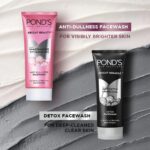 POND'S Pure Detox Face Wash 200 g|| Daily Exfoliating & Brightening Cleanser|| Deep Cleans Oily Skin - With Activated Charcoal for Fresh|| Glowing Skin - Image 4