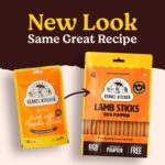 Kennel Kitchen Soft Baked Lamb with Pumpkin Sticks Treats for Dogs, 100g (Pack of 1) | Soft Dog Chew Sticks | Dog Treats for Adult Dogs and Puppies - Image 3