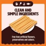 Kennel Kitchen Soft Baked Lamb with Pumpkin Sticks Treats for Dogs, 100g (Pack of 1) | Soft Dog Chew Sticks | Dog Treats for Adult Dogs and Puppies - Image 5