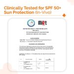 The Derma Co 1% Hyaluronic Sunscreen Aqua Gel SPF 50 PA++++ | Hydrating, Lightweight & Non-Greasy | No White Cast | Broad Spectrum & Blue Light Protection | Clinically Tested - (In-Vivo) | 30 g - Image 5