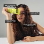 Moxie Beauty Flexi Styling Serum Gel | Medium Hold & 94% Users Reported Frizz Reduction | Non-Crunchy, Non-Sticky | For Frizzy, Dry, Wavy, Curly Hair | Sulphate, Paraben & Silicone Free| 50ml - Image 3