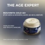 Rejuvinita Gold 46+ | Overnight Cream for Glowing Skin | Anti Ageing Night Cream for Women and Men | Pigmentation & Wrinkles |Tanning & Dullness | for 46-60 Age groups - Image 3