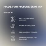 Rejuvinita Gold 46+ | Overnight Cream for Glowing Skin | Anti Ageing Night Cream for Women and Men | Pigmentation & Wrinkles |Tanning & Dullness | for 46-60 Age groups - Image 5