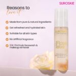Suroskie Rose Water Elixir Face Mist 100Ml | Pure Rose Water | Face Toner For Glowing, Refresh & Hydrating Skin | Minimize Large & Open Pores | Balance Ph Of Skin | Gulab Jal For Women & Men - Image 3